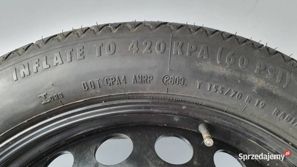 KOŁO DOJAZDOWE A2214000202 SKLASA W221 R19 FV23 kujawsko-pomorskie Lipno