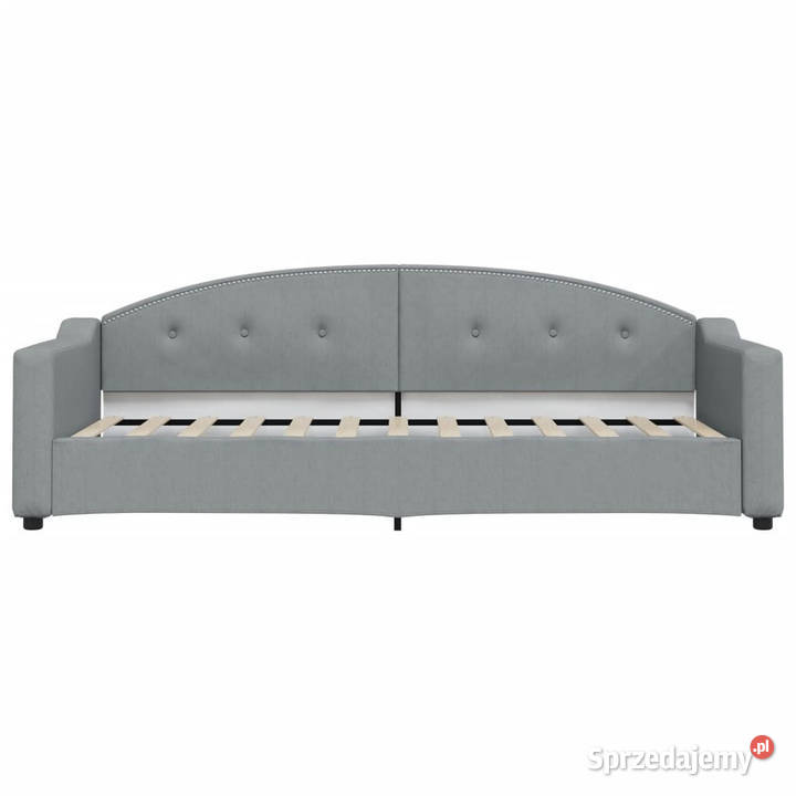Sofa rozsuwana z szufladami jasnoszara tkanina Warszawa sprzedam