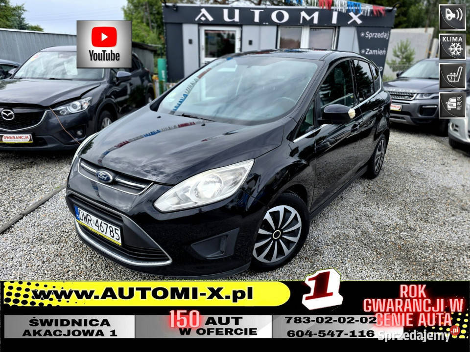Ford C 16 benzyna Zadbany Możliwa Zamiana czarny C-MAX dolnośląskie