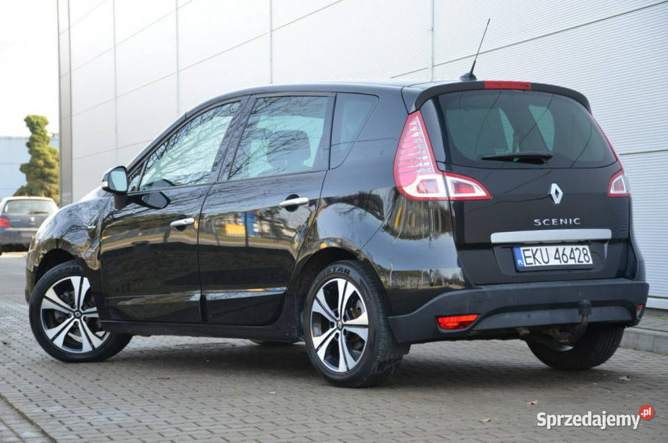 Renault Scenic Czarny 20i 16V 140 BOSE Panorama łódzkie