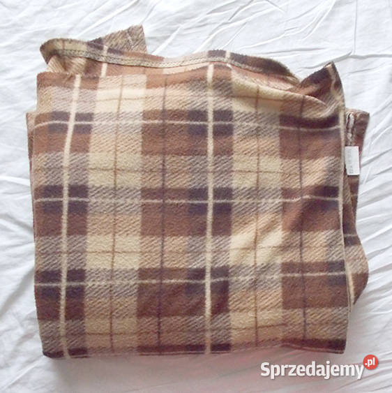 koc z polaru polarowy koc w kratkę duży koclekki Olsztyn