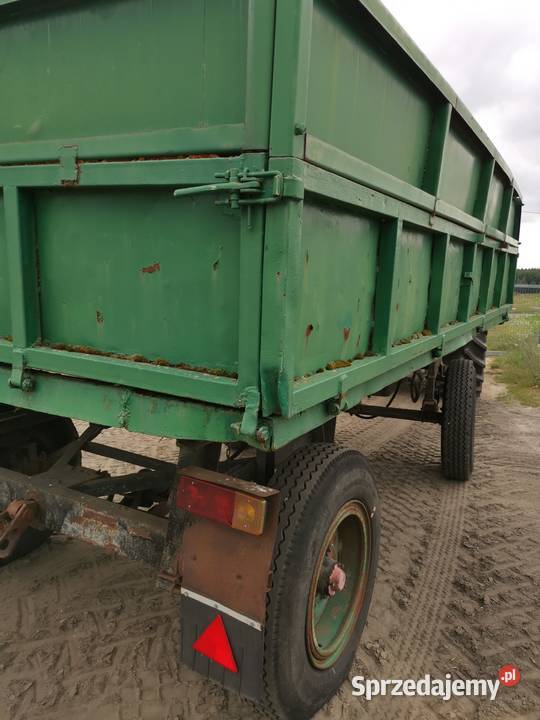 Przyczepa D47 Sanok Autosan nieuszkodzony Przyczepy rolnicze lubuskie Czarnów