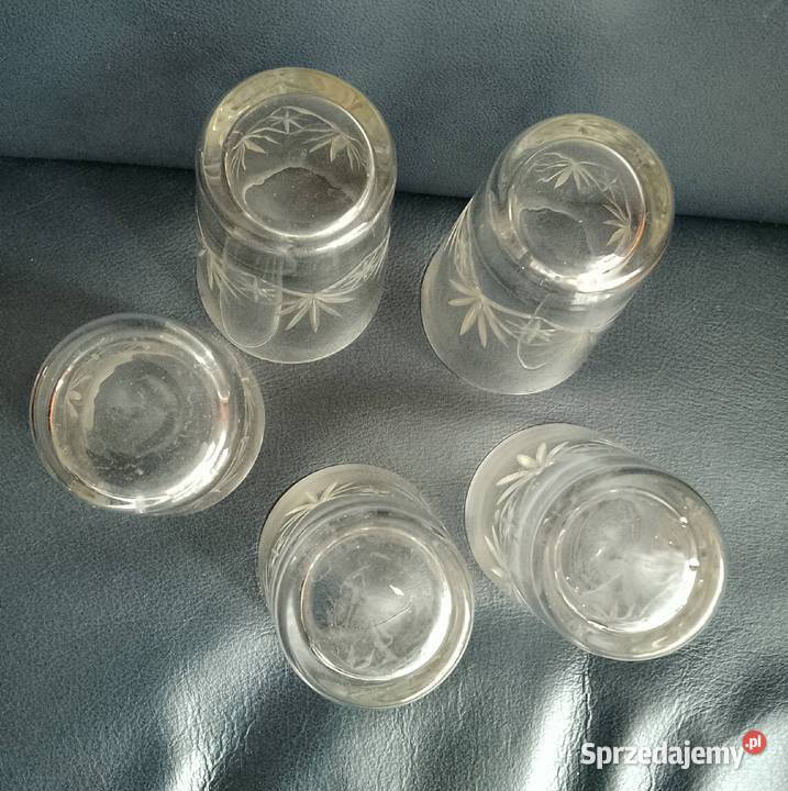 Szklaneczki literatki Nakło nad Notecią sprzedam