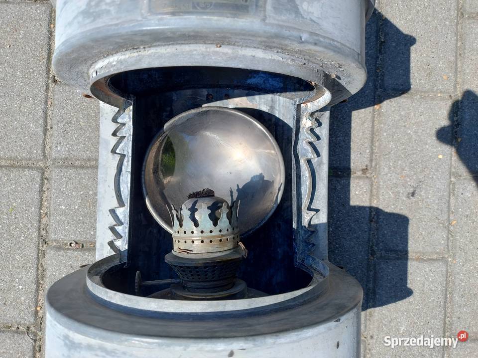 Stara lampa okrętowa naftowa PRL Marynistyka Gdynia sprzedam