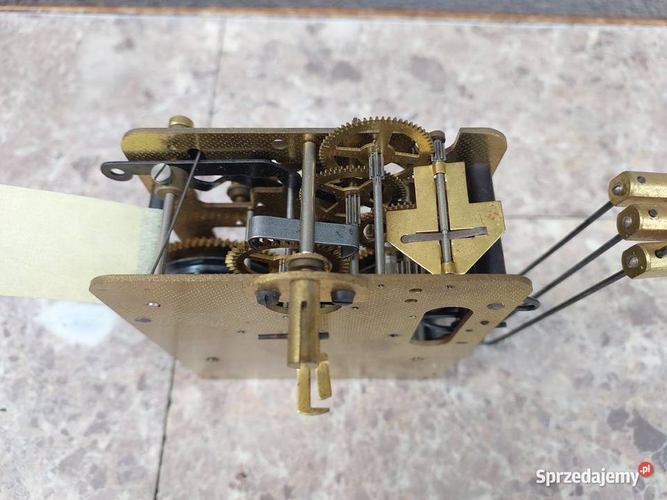814 Mechanizm starego zegara ściennego Tczew sprzedam