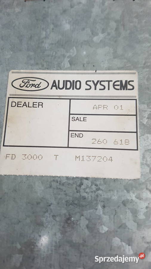 radio samochodowe ford Łódź