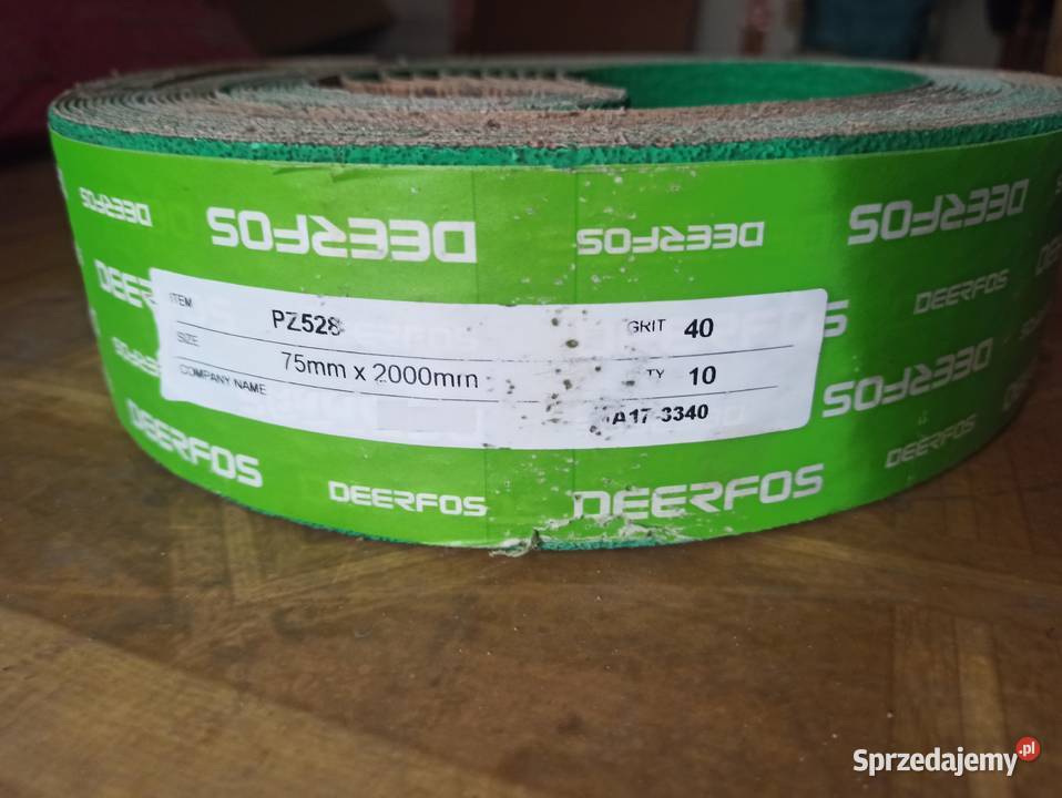 PASY DO SZLIFIERKI TAŚMOWEJ 75x2000 P40 Bydgoszcz