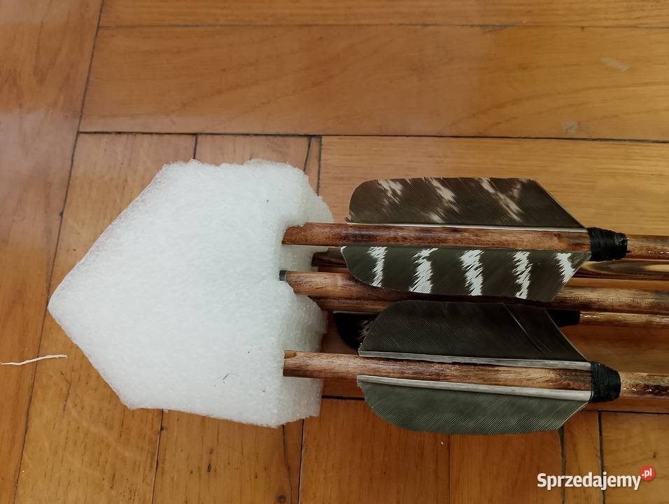 Drewniane strzały do łuku ręcznie robione Dębica sprzedam