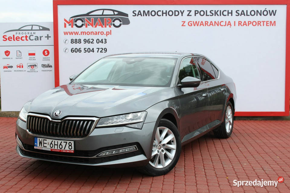 koda Superb AMBITION 15 TSI DSG Salon Serwis ASO 150KM Włocławek sprzedam