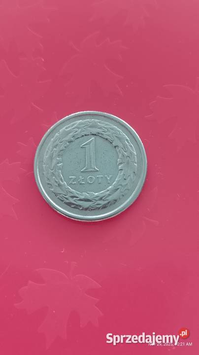Moneta 1 z 1992 piekna