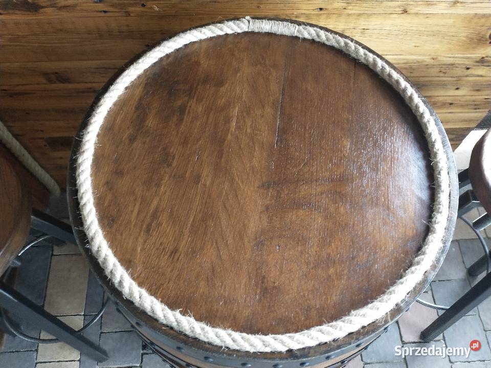 Barek LED z beczki dębowej whisky Żywiec sprzedam