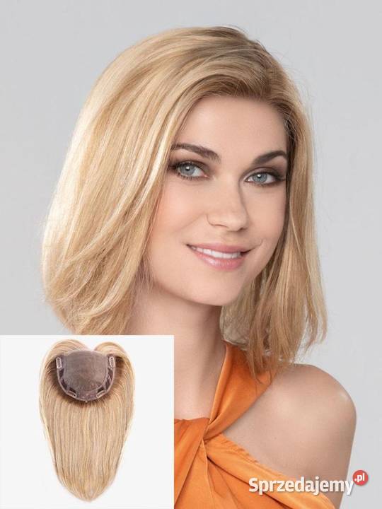 Tupet topper damski z włosa naturalnego Staszów Akcesoria do włosów sprzedam