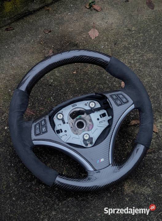 Kierownica BMW E90 E91 E92 Alcantara Carbon