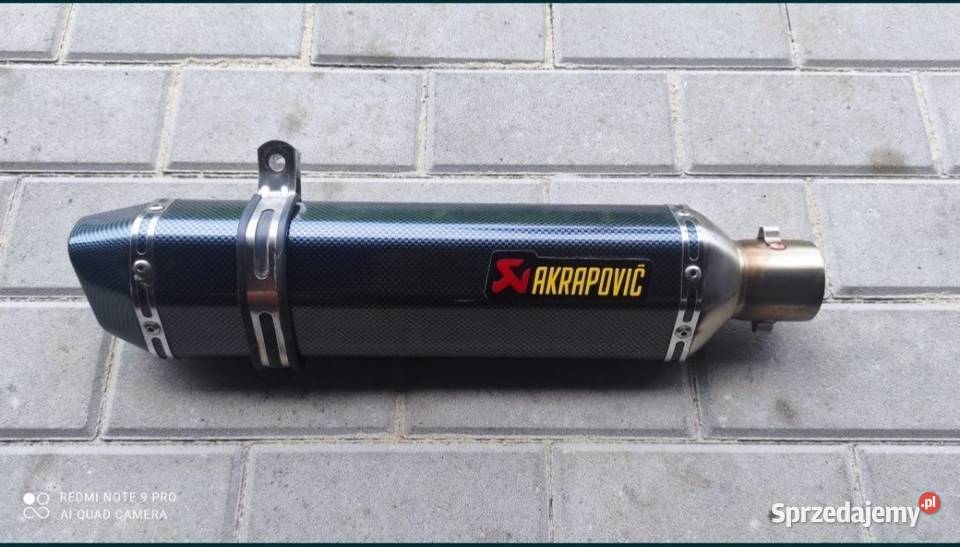 Tłumik motocyklowy uniwersalny carbon Krosno