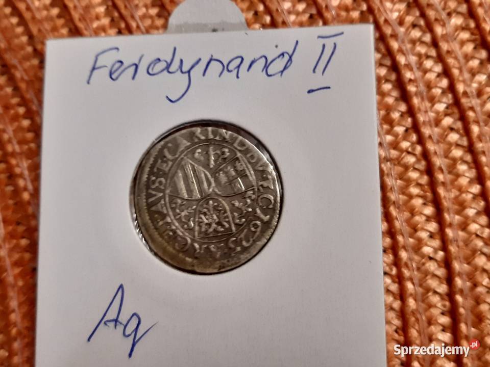 moneta srebrna Austrii z 1625r Numizmatyka Łomża