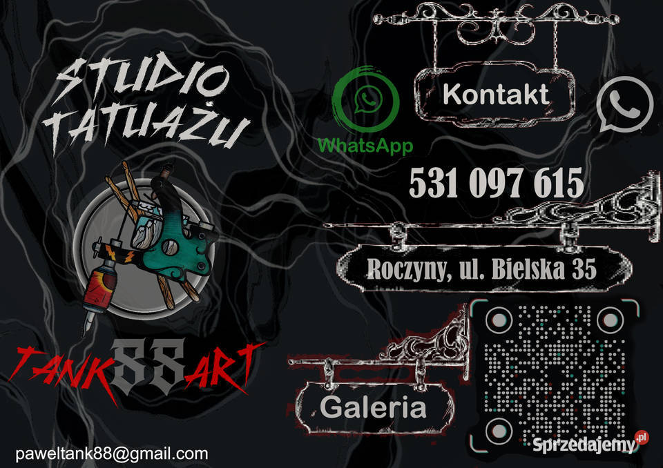 Tatuaż STUDIO TANK88AART