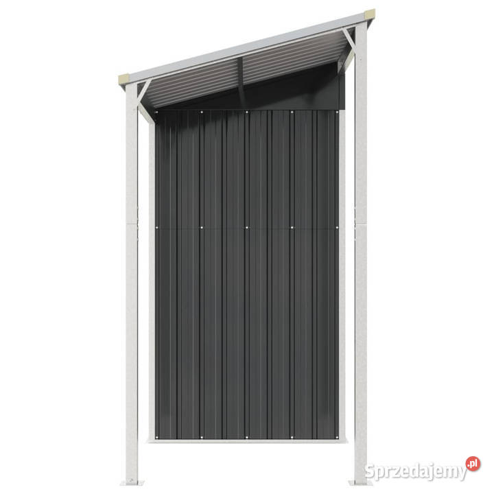 Szopa z wiatą antracyt 277x1105x181 stal mazowieckie Warszawa