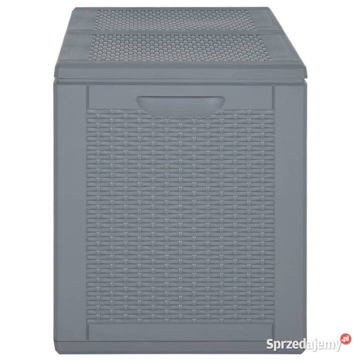Skrzynia ogrodowa szara rattan PP 180 L WM364060 Warszawa
