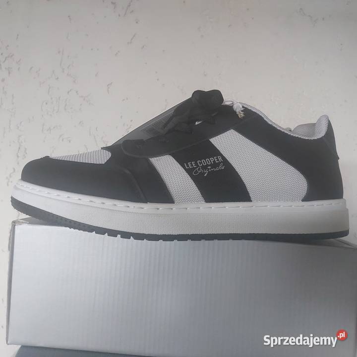 Lee Cooper męskie obuwie sportowe 43277 skóra ekologiczna Żory