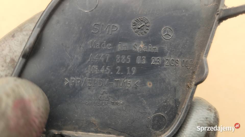 MERCEDES VITO W447 ZAŚLEPKA HAKA ZDERZAKA PRZÓD śląskie Ruda Śląska
