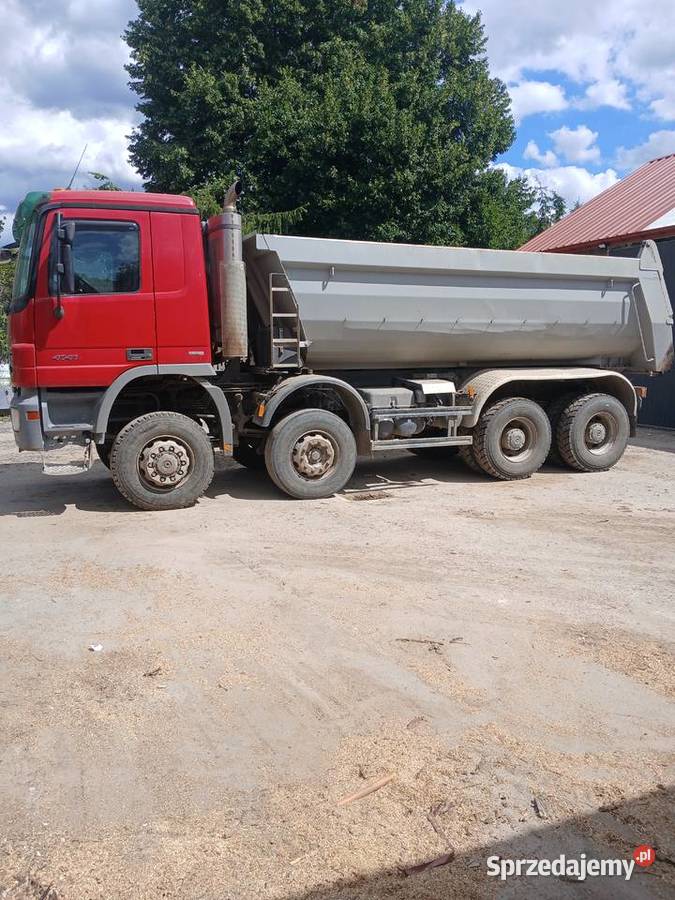 Mercedes actros 8x6 wywrotka meiller Staniszewskie