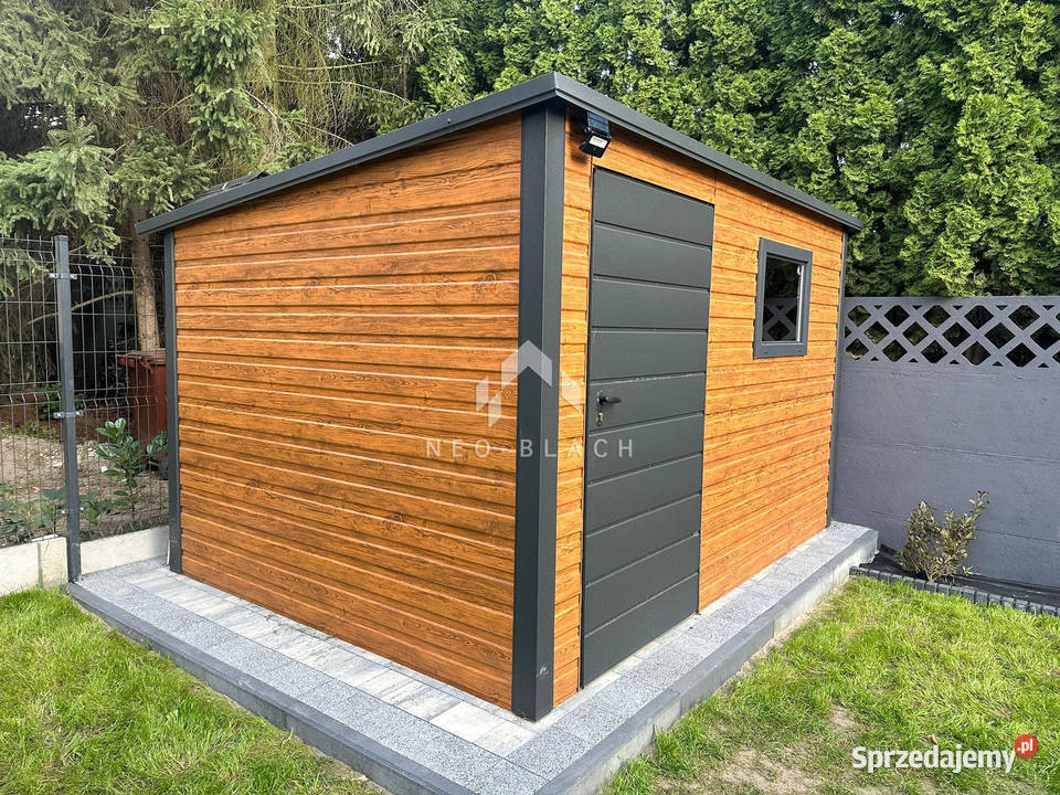 Domek Ogrodowy Schowek 3x25m Drzwi Okno Zakopane