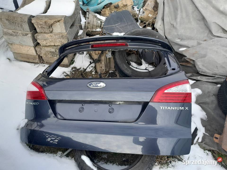 Klapa tylna tył ford mondeo mk4 kombi szary mazowieckie Radom