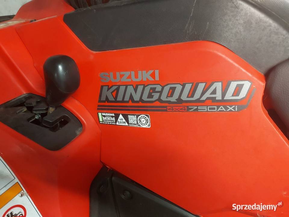 Quad Suzuki Kingquad 750 Power Steering Zamiana bezwypadkowy Suzuki Mikołajki sprzedam