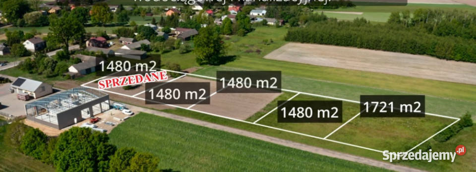 DZIAŁKI NA SPRZEDAŻ Aleksandrów gm Jakubów pow sprzedam