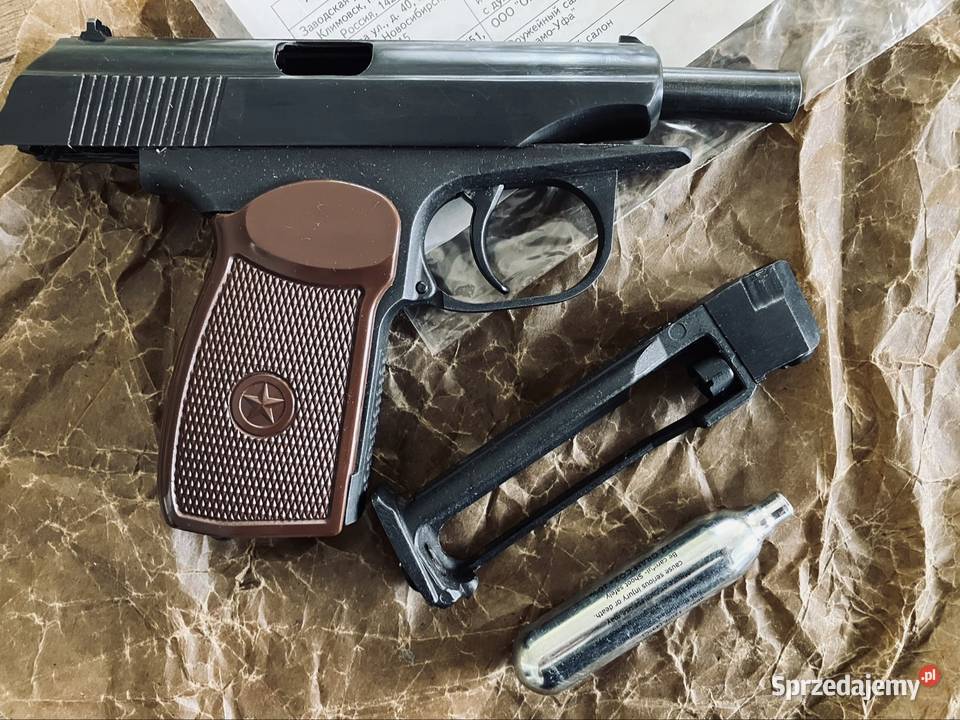 Pistolet wiatrówka CO2 Makarov Baikal MP654k Kolekcje Rzeszów