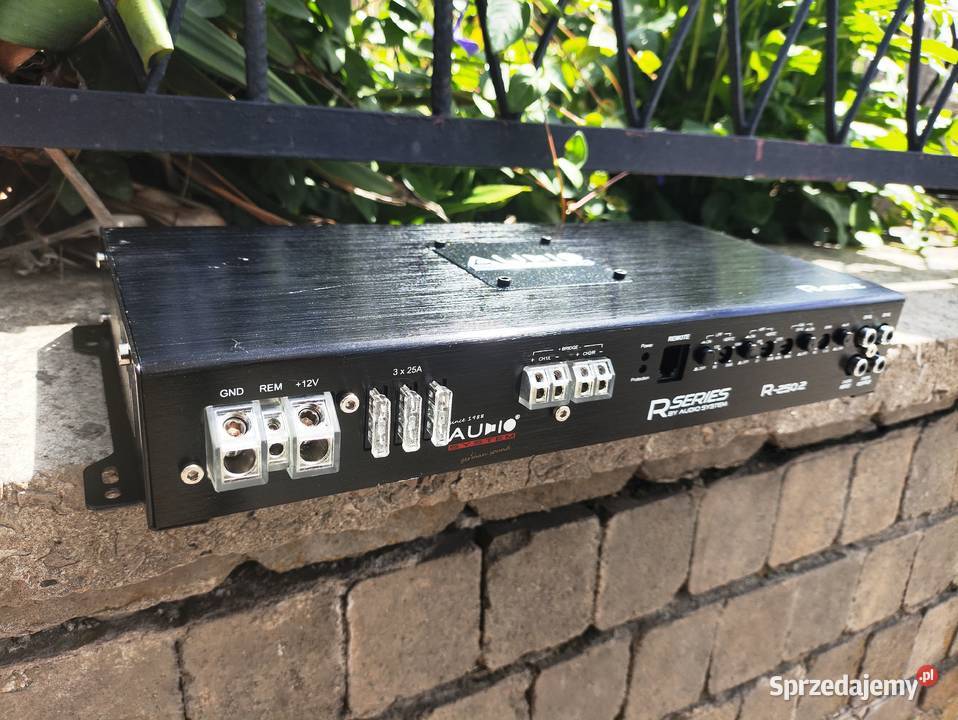 Wzmacniacz samochodowy 2 kanałowy Audio System Niegowonice