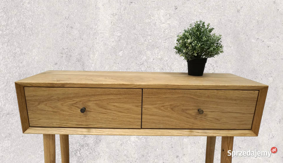 Konsola dębowa IZU z uchwytami 30cm Janczowa