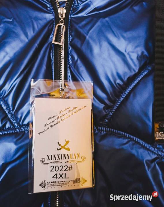 Kurtka granatowa z kapturem Cieszyn