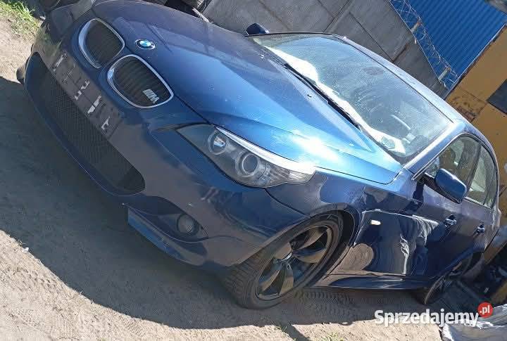 Kompletny mpakiet bmw e60 LE MANS BLAU METALLIC