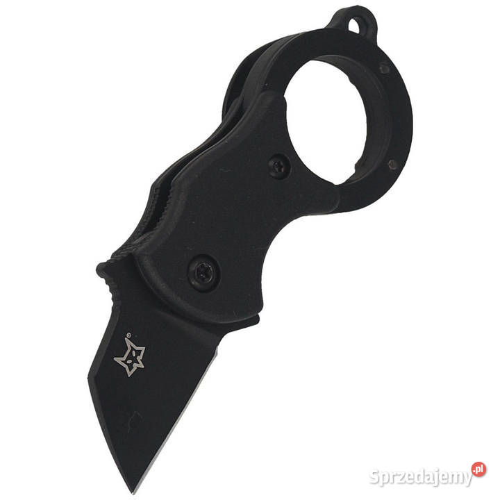 Nóż składany FOX Karambit MiniTA FRN Black Black Akcesoria, narzędzia i noże mazowieckie Warszawa