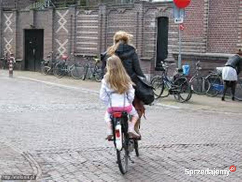 Siodełko drugiej osoby z oparciem montaż do Miejskie mazowieckie Warszawa sprzedam