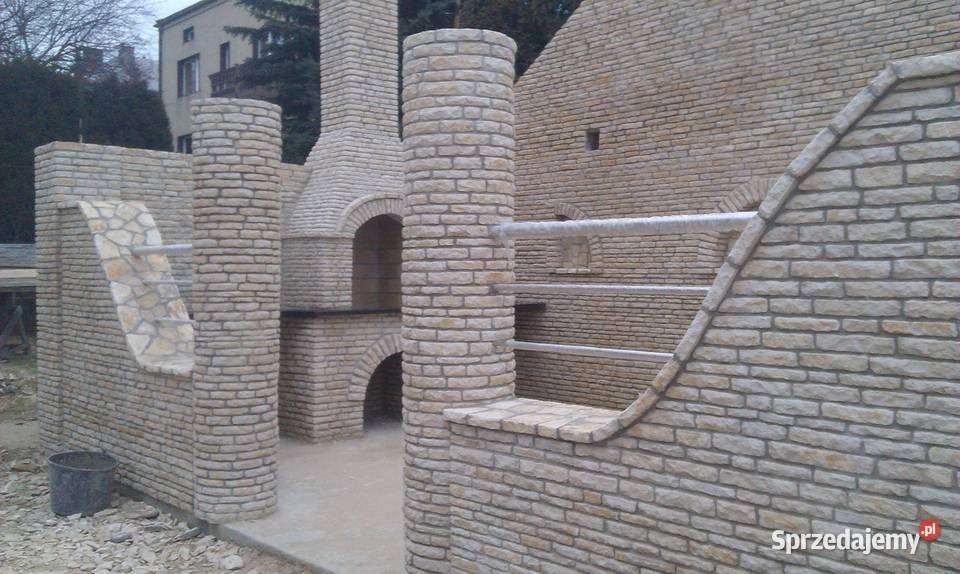 Ogrodzenia z kamienia Mury z kamienia Kamień Olkusz