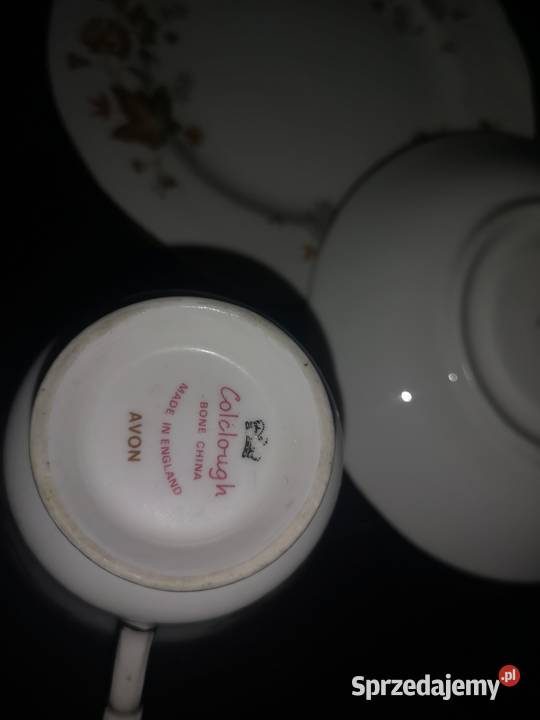 Filiżanka z talerzykiem Cocclough Jesienne Porcelana i szkło pomorskie Gdańsk