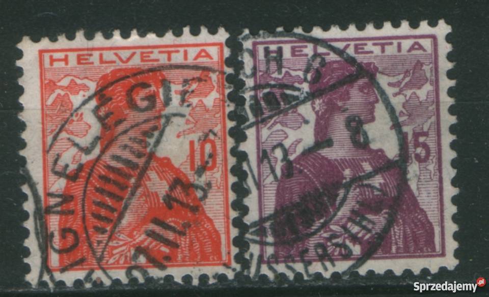 Zn Szwajcaria Mi 114 6 kas 1909