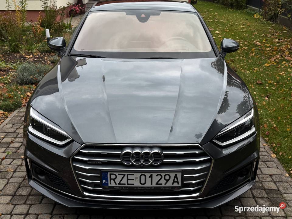 Audi A5 Sportback 20 TFSI 252 Quattro STronic blokada skrzyni biegów A5 Głogów Małopolski
