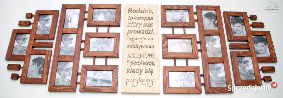 Galeria Multirama drewno Ramka na zdjęcia 10x15 Opole