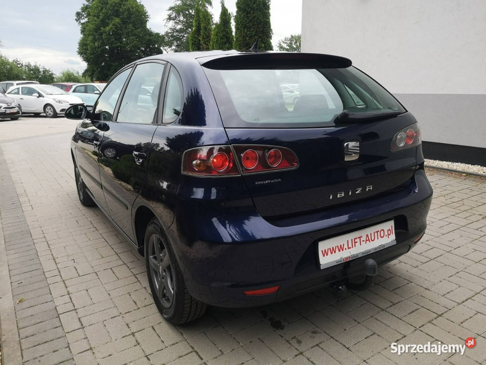 Seat Ibiza 14 MPI 86 Klima Alu Hak Wspomaganie Rok produkcji 2008 Motoryzacja