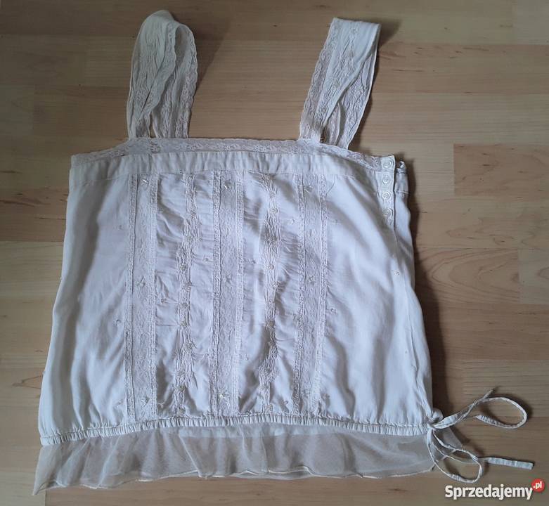 Bluzeczka na ramiączka zwiewna bawełniana Rozmiar 38(M)