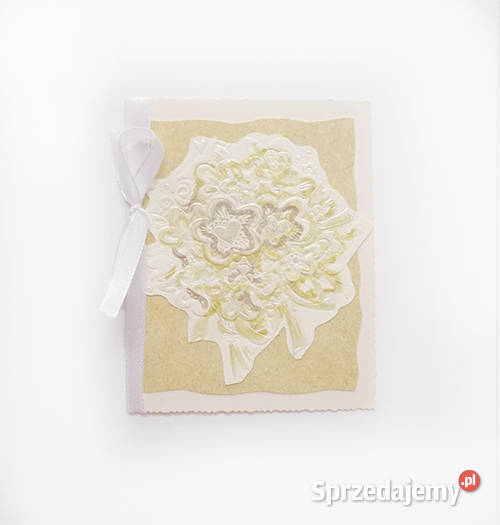 pastelowa kratka bez życzeń kremowa kartka z Bydgoszcz