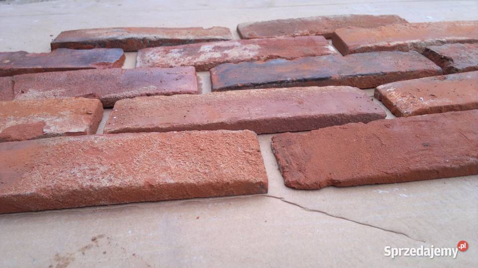 płytki z cegły loft stara cegła lica 1m2 Pakosław