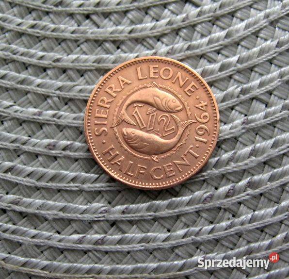 Sierra Leone 12 Centa 1964r Ładna Kalisz