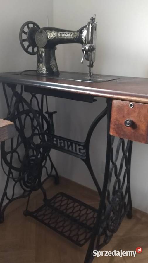 Stara maszyna do szycia SINGER z roku 1908 Chorzów