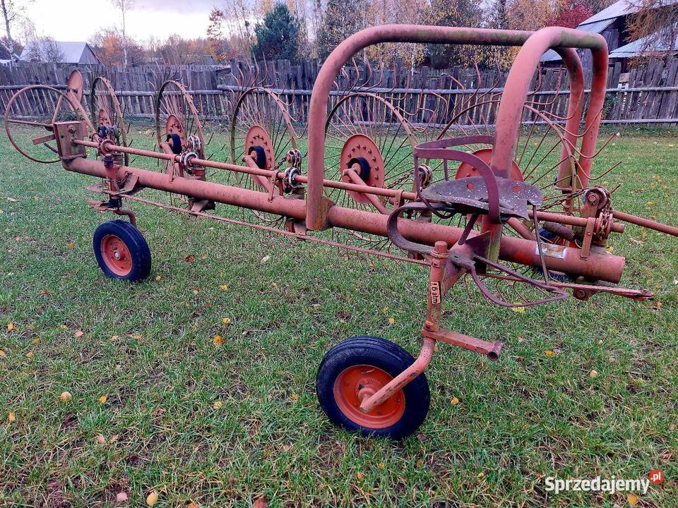 Zgrabiarka 5 gwiazdowa Agromet przewracarka Kleszczele sprzedam