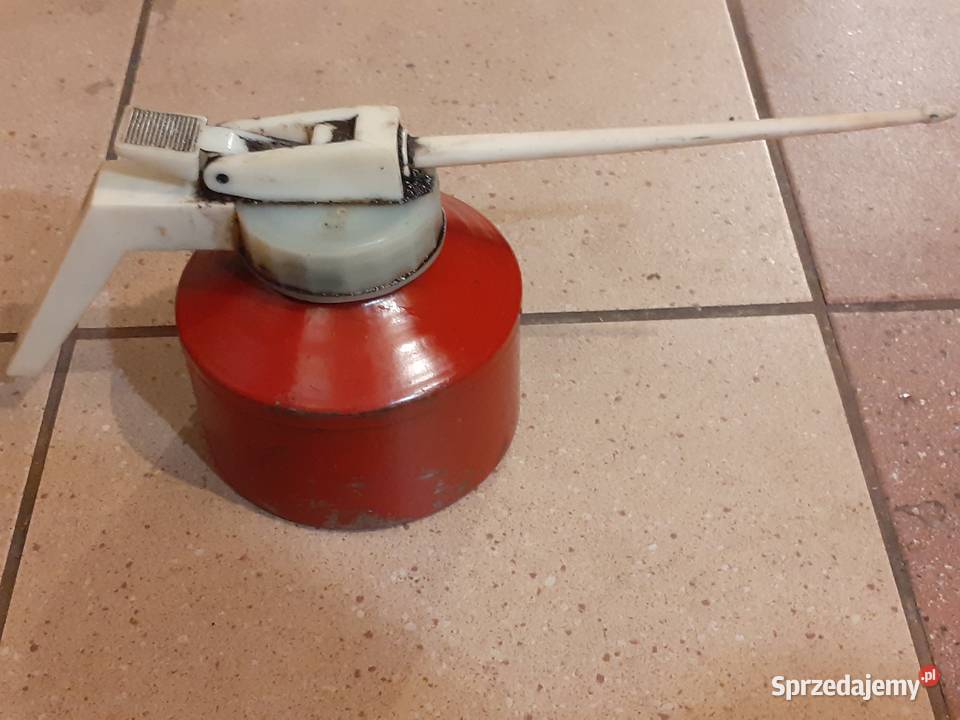 Stara duża oliwiarka PRL poj 1l Chorzów