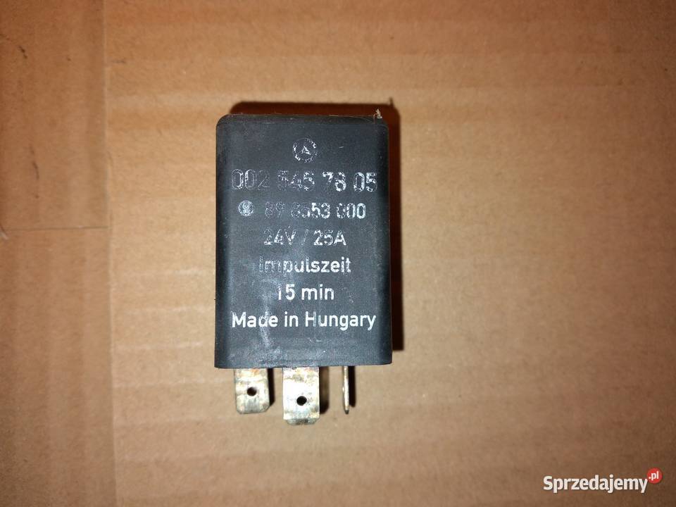 Mercedes Atego przekaźnik 0025457805 lubuskie Strzelce Krajeńskie sprzedam